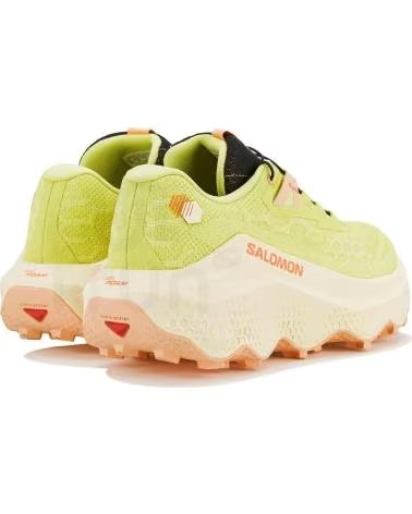 SALOMON ZAPATILLAS DE RUNNING ULTRA GLIDE 4 EN VERDE PARA MUJER SUNNY LIME-TRANSPARENT YELLOW-ALMON