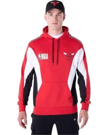 NEW ERA MOLETOM COM CAPUZ CHICAGO BULLS NBA 60596417