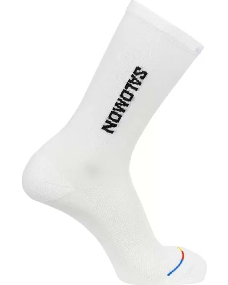 SALOMON SOCKEN LC2085400 UNISEX WEISS BLANCO