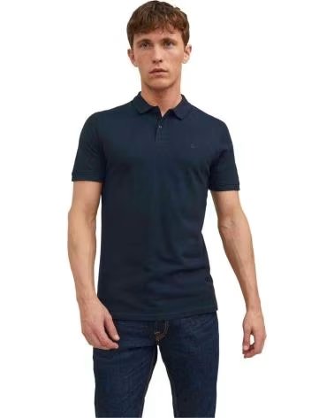 CAMISA POLO JACK AND JONES 12136516 PARA HOMBRE AZUL