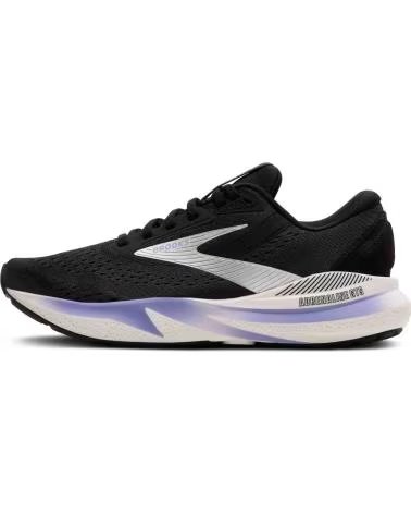 BROOKS TÊNIS DE CORRIDA FEMININO ADRENALINE GTS 1204261B099 EBONY-BLUE HERON-SILVER