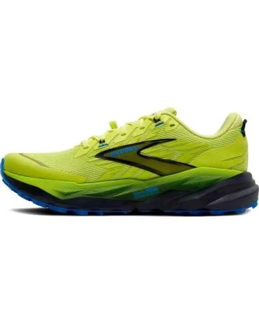 BROOKS CASCADIA 1104571D722 MEN´S TRAIL RUNNING SHOES SUNNY LIME-BLACK-BLUE