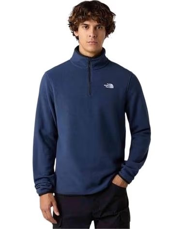 THE NORTH FACE FELPA IN PILE THE NF0A8D0Q8K21 UOMO BLUE