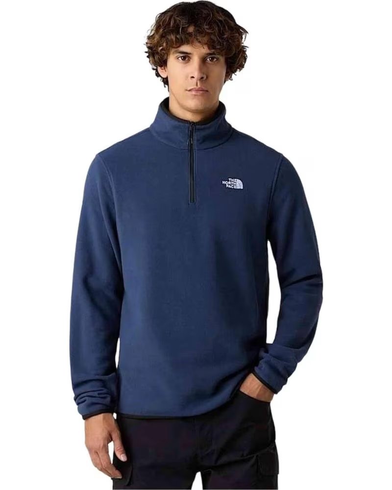 THE NORTH FACE FELPA IN PILE THE NF0A8D0Q8K21 UOMO BLUE