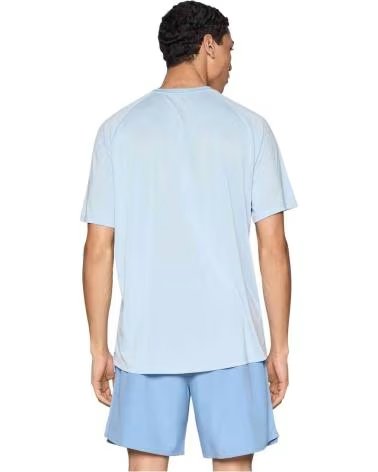 NIKE T-SHIRT A MANICHE CORTE HV5203-440 DA UOMO BLUE