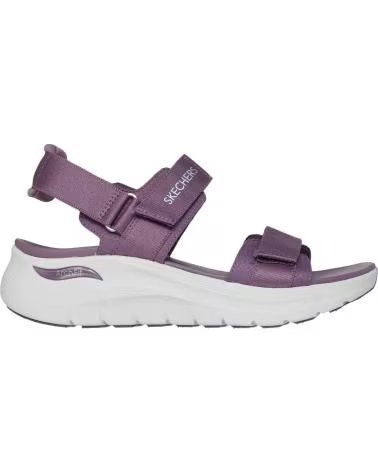 SKECHERS SANDALIAS 119465PLUM EN MORADO PARA MUJER PURPLE WEBBING