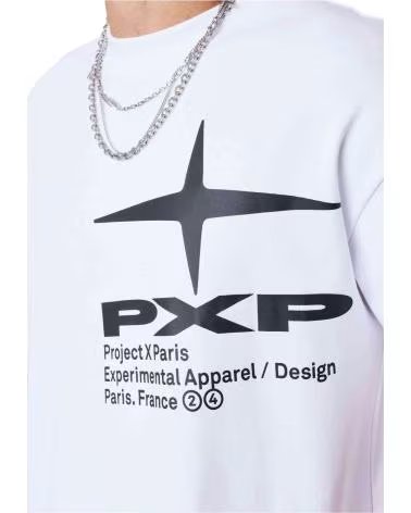PROJECT X PARIS CAMISETA U2611103 MANGA CORTA ESTAMPADA BLANC