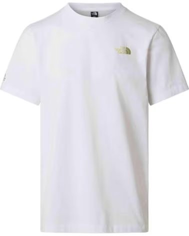 THE NORTH FACE T-SHIRT THE M MA GRAPHIC REGULAR FIT BLANC WHITE