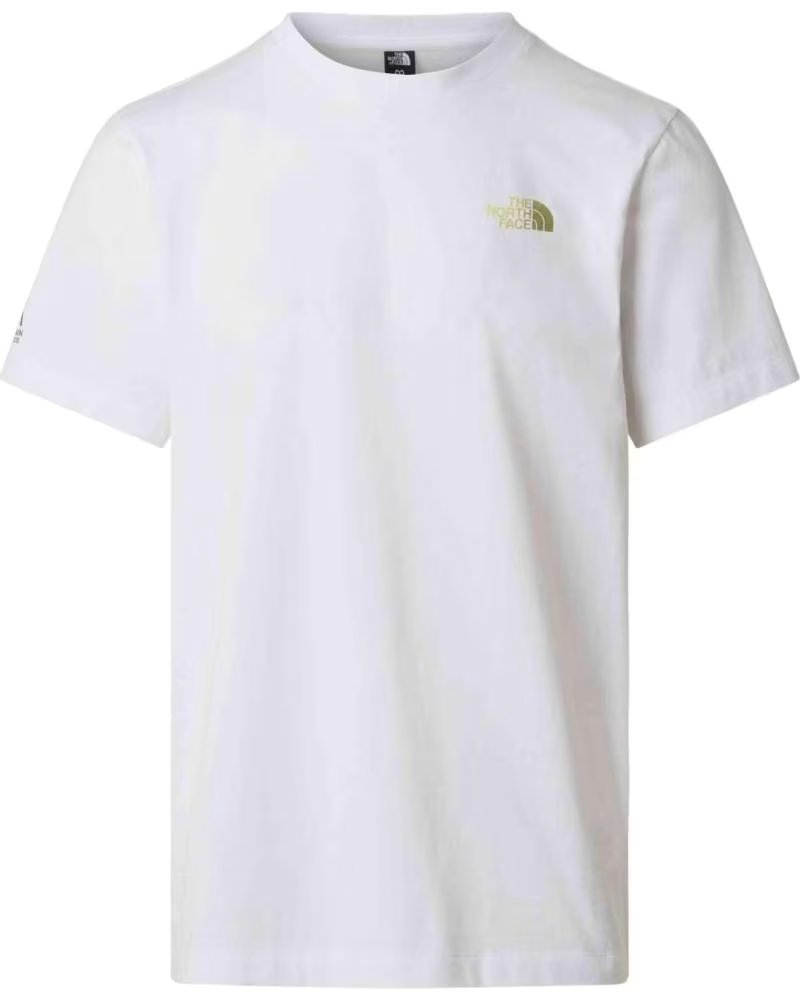 THE NORTH FACE T-SHIRT THE M MA GRAPHIC REGULAR FIT BLANC WHITE