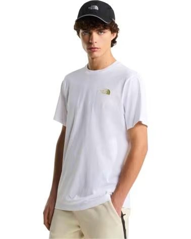 THE NORTH FACE T-SHIRT THE M MA GRAPHIC REGULAR FIT BLANC WHITE