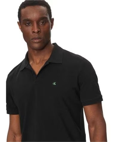 CALVIN KLEIN POLO MANICA CORTA JEANS 072403200002 OATMEAL