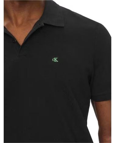CALVIN KLEIN POLO MANICA CORTA JEANS 072403200002 OATMEAL