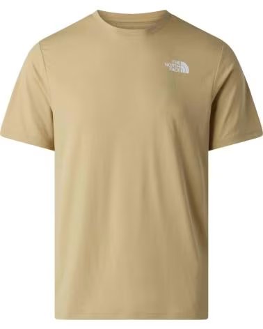 THE NORTH FACE CAMISETA DE MANGA CORTA 24-7 EN VERDE PARA HOMBRE MEDIUM BEIGE
