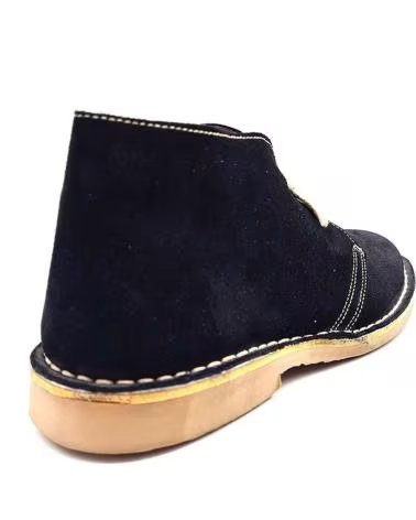 CASTOR ZAPATOS LAZIO DE ANTE AZUL PARA HOMBRE GREY