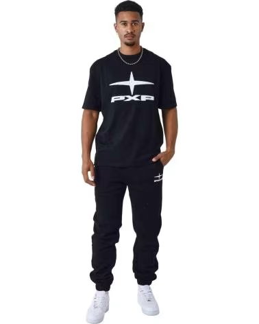 PROJECT X PARIS T-SHIRT MANCHES COURTES 2512000 HOMME NOIR BK