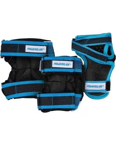 POWERSLIDE KIT DE PROTECCIONES KIDS PRO BOYS NEGRO