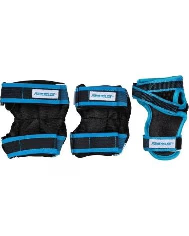 POWERSLIDE KIT DE PROTECCIONES KIDS PRO BOYS NEGRO