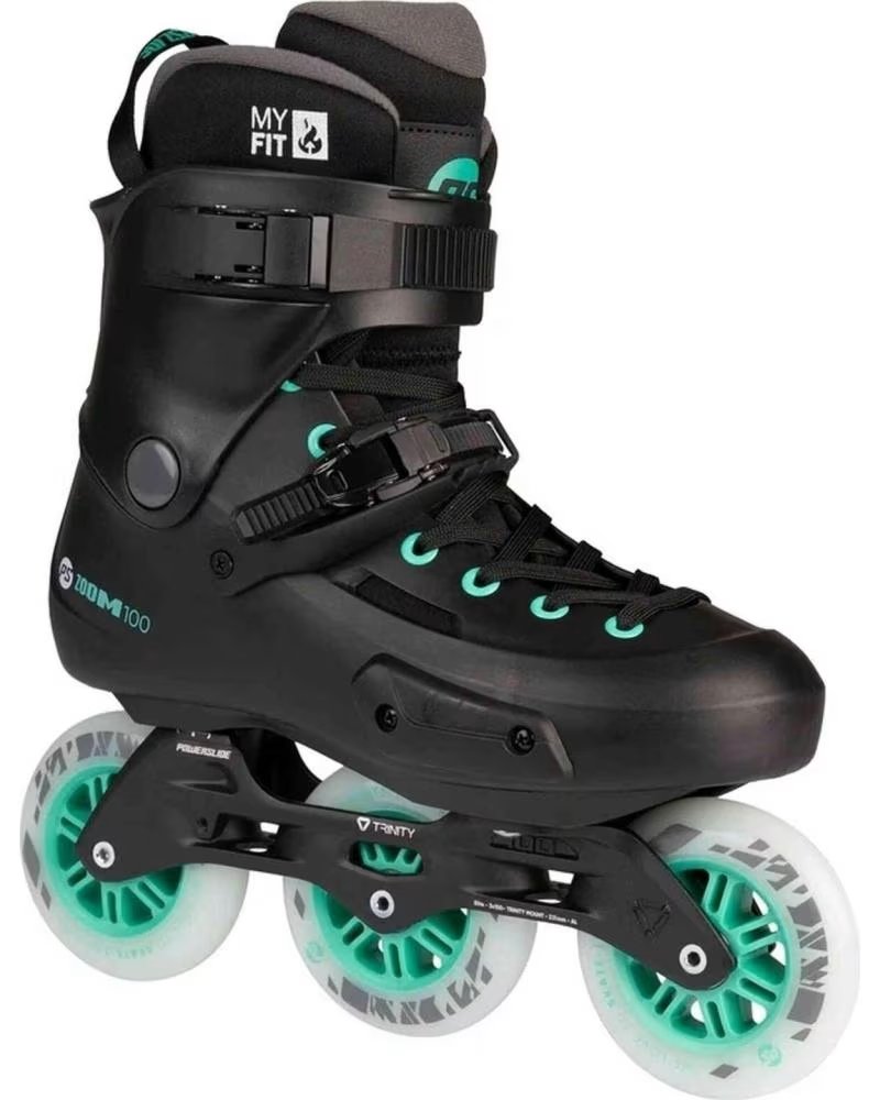 POWERSLIDE PATINES ZOOM BLACK 100