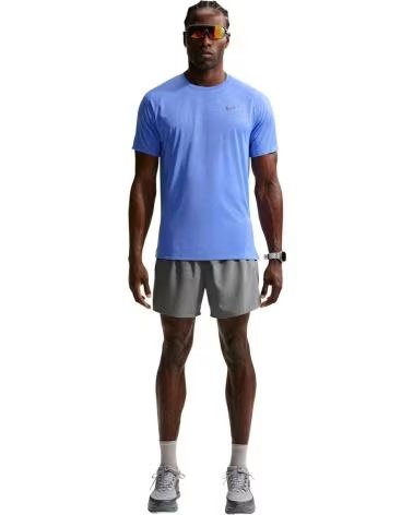 NIKE CAMISETA STRIDE MANGA CORTA AZUL HOMBRE BLUE