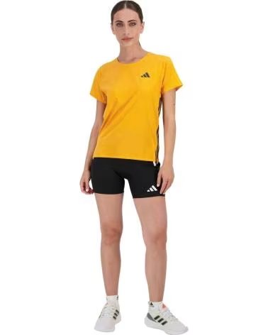 ADIDAS T-SHIRT DONNA ADIZERO TEE W GIALLA PUTA