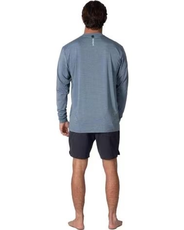 VISSLA CAMISETA DE MANGA COMPRIDA ML02WTEL-SLH SLATE HEATHER
