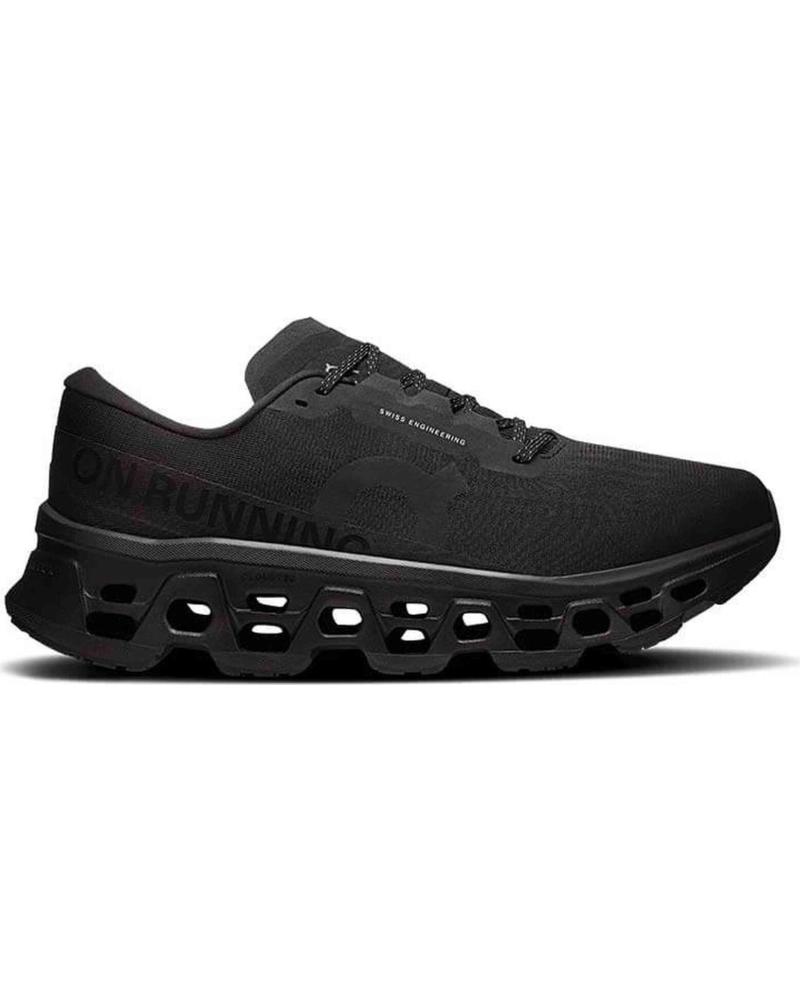 ON RUNNING ZAPATILLAS DE CLOUDMONSTER 3 NEGRO PURO HOMBRE