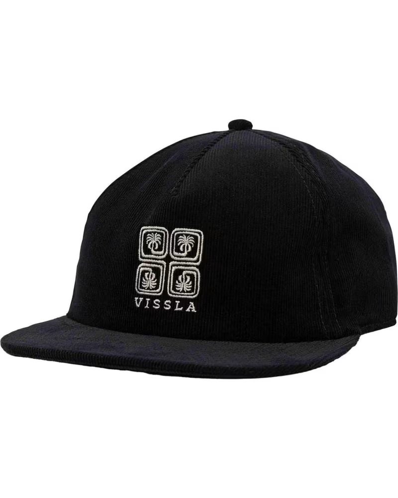 VISSLA SHREAD HEADS HAT IN BLACK PHANTOM