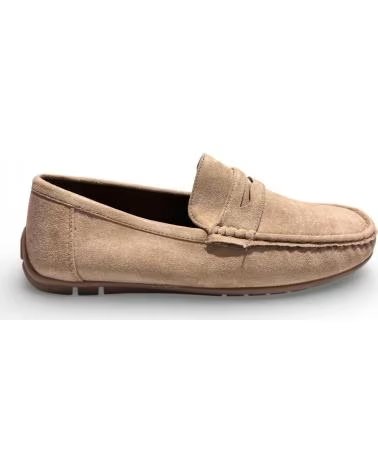 TIMBOS MOCASIN COMODO DE HOMBRE COLOR KAKI 133229 MARRóN