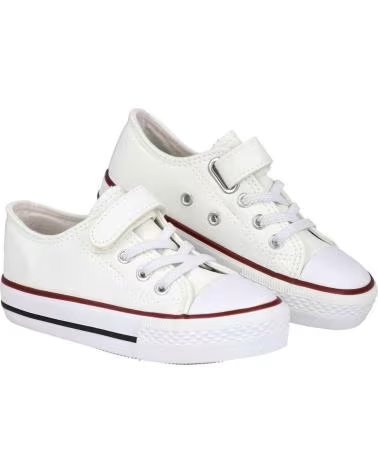 BUBBLE BOBBLE Zapatos De Lona 070-979609 en blanco para ninos BLANCO