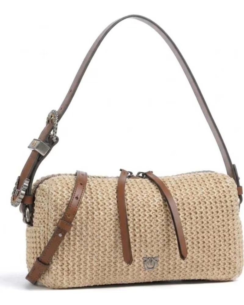 PINKO SACS FEMME MODÈLE 106661 A391 MARRON CLAIR HH2O