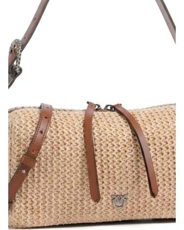 PINKO SACS FEMME MODÈLE 106661 A391 MARRON CLAIR HH2O