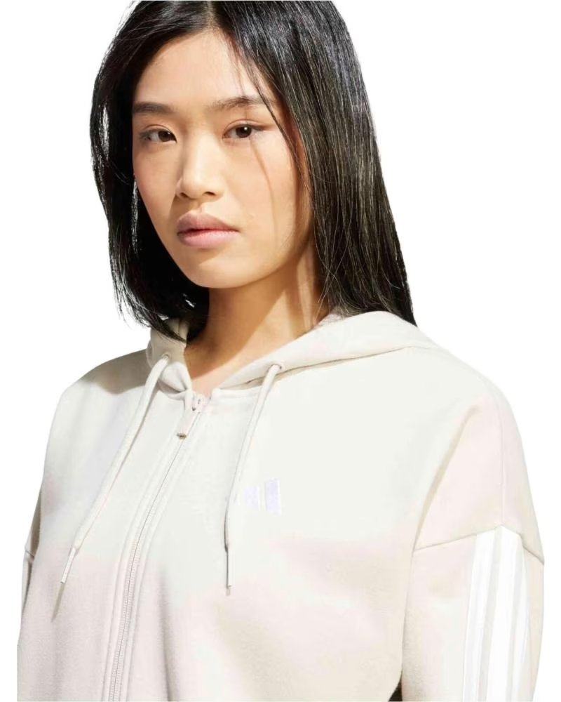 ADIDAS W 3S FT FZ HD KAPUZENJACKE MIT REISSVERSCHLUSS FÜR DAMEN