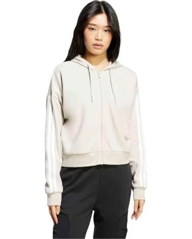 ADIDAS W 3S FT FZ HD KAPUZENJACKE MIT REISSVERSCHLUSS FÜR DAMEN
