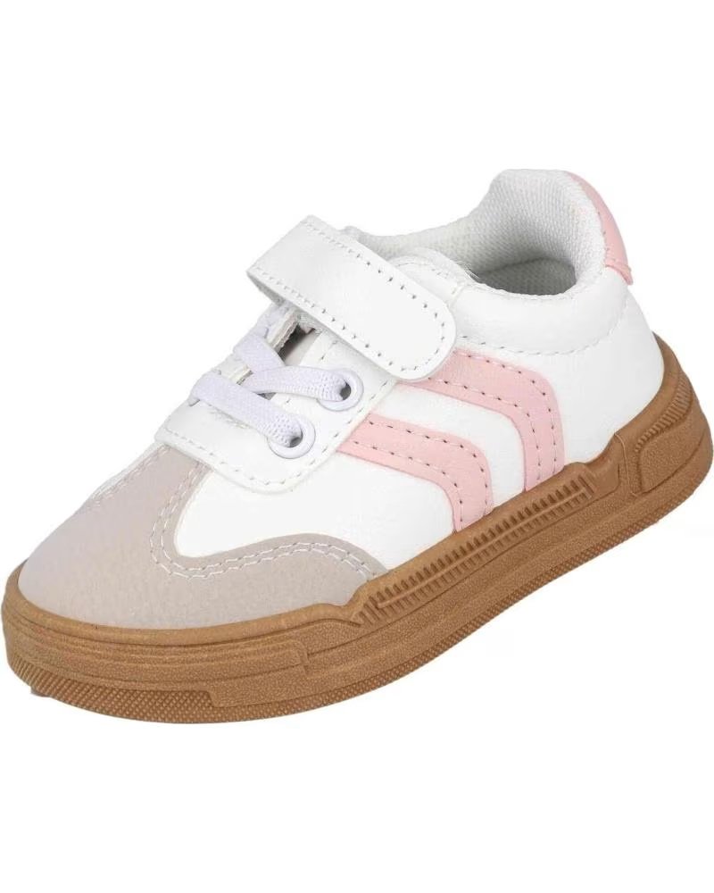 BUBBLE BOBBLE Zapatillas Mdc1177 en blanco-rosa para ninas BLANCO-ROSA