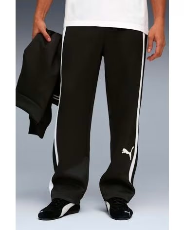 PUMA PANTALONI DELLA TUTA T7 BIG CAT 63440101 NERO UOMO BLACK