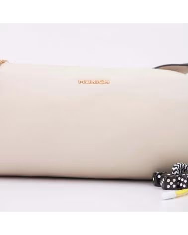 MUNICH BOLSO BANDOLERA CHARMS BARREL BEIGE