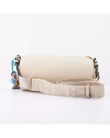 MUNICH BOLSO BANDOLERA CHARMS BARREL BEIGE