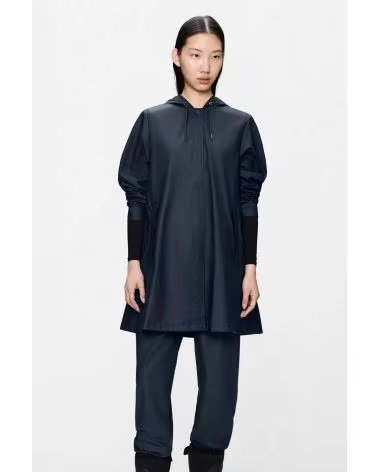 RAINS CHUBASQUERO 18050NAVY EN NEGRO PARA UNISEX AZUL