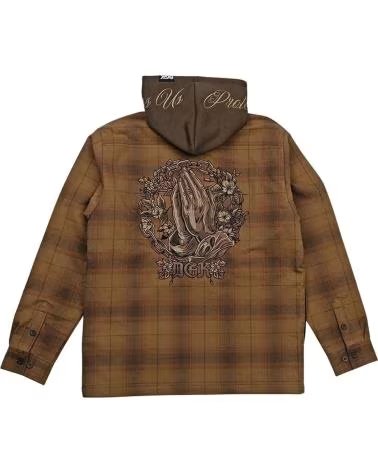 DGK GIACCA IN FLANELLA CON CAPPUCCIO 072-9064