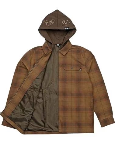 DGK GIACCA IN FLANELLA CON CAPPUCCIO 072-9064