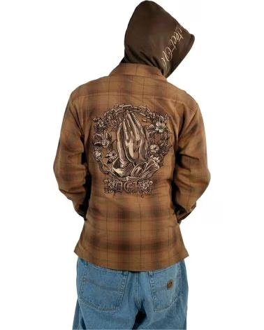 DGK GIACCA IN FLANELLA CON CAPPUCCIO 072-9064