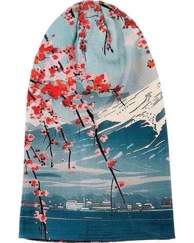 DGK BALACLAVA 072-9060 JAPANESE LANDSCAPE PRINT