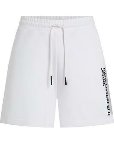 KARL LAGERFELD PANTALONCINI JEANS A2M10166 KLJ BIANCO WHITE