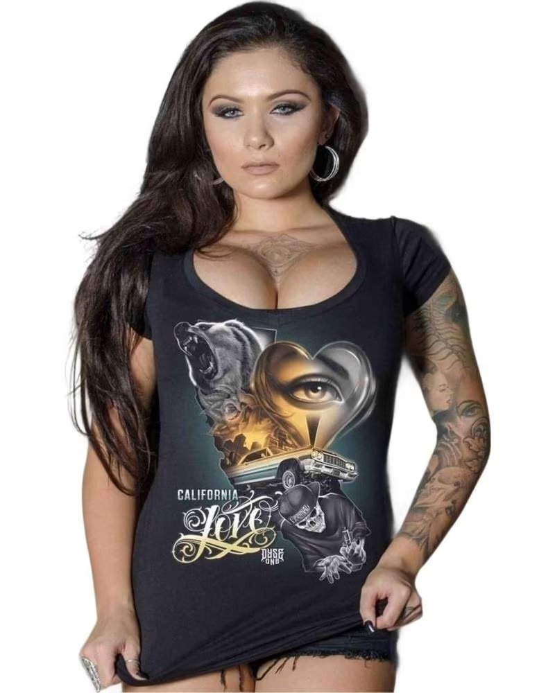 DYSE ONE CAMISETA MUJER 072-4713 MANGA CORTA NEGRO