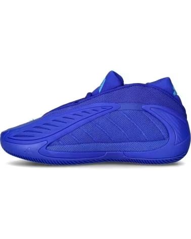 ADIDAS ZAPATILLAS DE BALONCESTO ANTHONY EDWARDS 2 JR “LUCID BLUE” EN AZUL PARA NINOS UNISEX