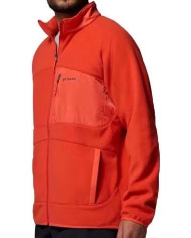 COLUMBIA FELPA FAST TREK OVERLAY ARANCIONE 845