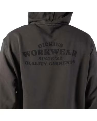 DICKIES FELPA CON CAPPUCCIO DK0A87NQ GRIGIA BLK1
