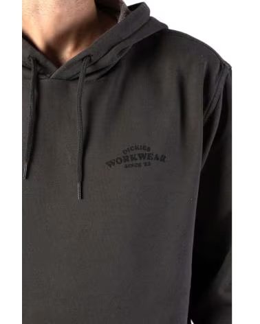 DICKIES FELPA CON CAPPUCCIO DK0A87NQ GRIGIA BLK1