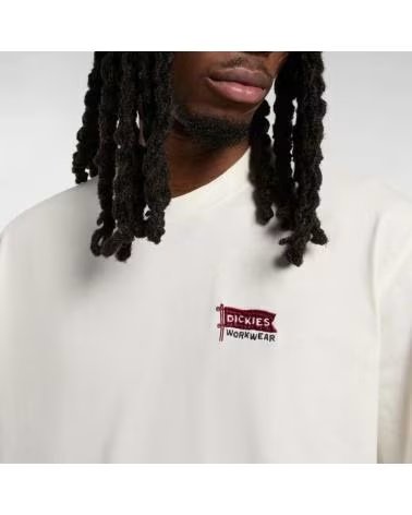 DICKIES CAMISETA HOMBRE DK0A87QDC481 BLANCO EGRT