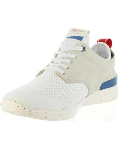 Schuhe für Herren PEPE JEANS PMS30410 JAYDEN 800 WHITE